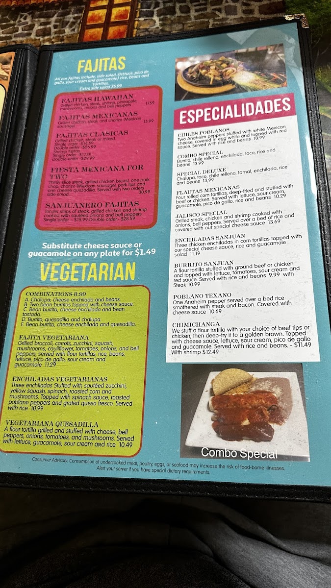 Menu San Juaneros Mexican Restaurant-10